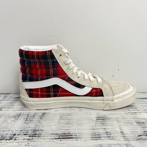 Vans Sk8-Hi Sz 38 DX Anaheim Factory Pendleton Tartan Collaboration Plaid - Picture 13 of 14